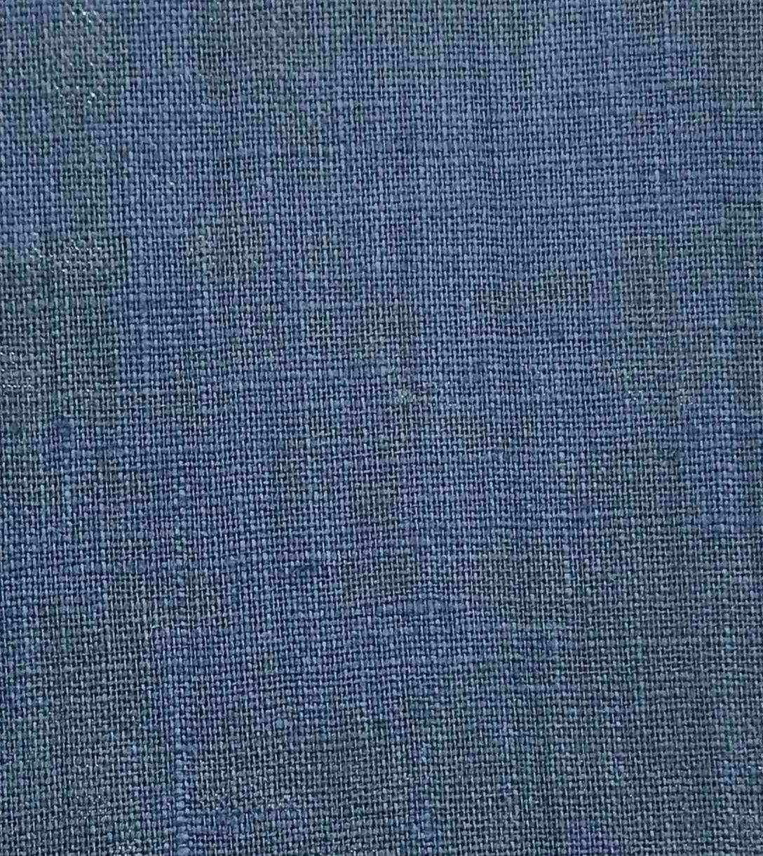 Italy_Blue-6 100% Linen - 3.5 Oz - Solid Blue